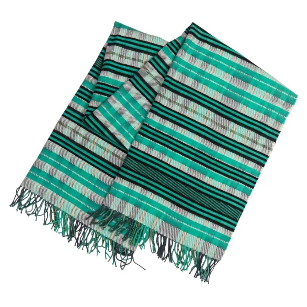 HERMES Authentic Green Scarf - Picture 5 of 14